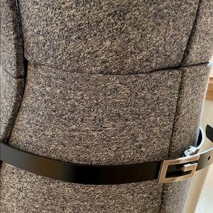 Black leather “Gucci” belt